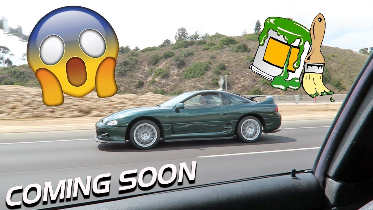DROPPING THE VR-4 OFF FOR A NEW PAINT JOB!