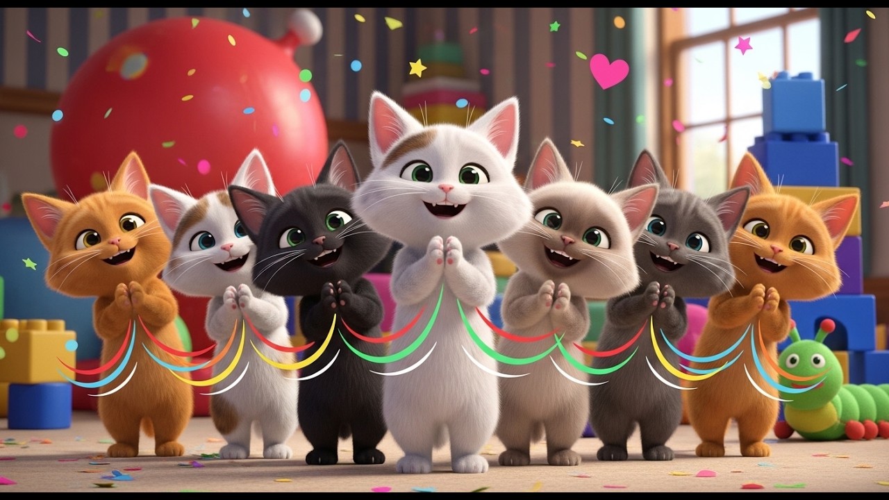 😺 Cute Cats Talking: Meow Sounds for Happy Babies