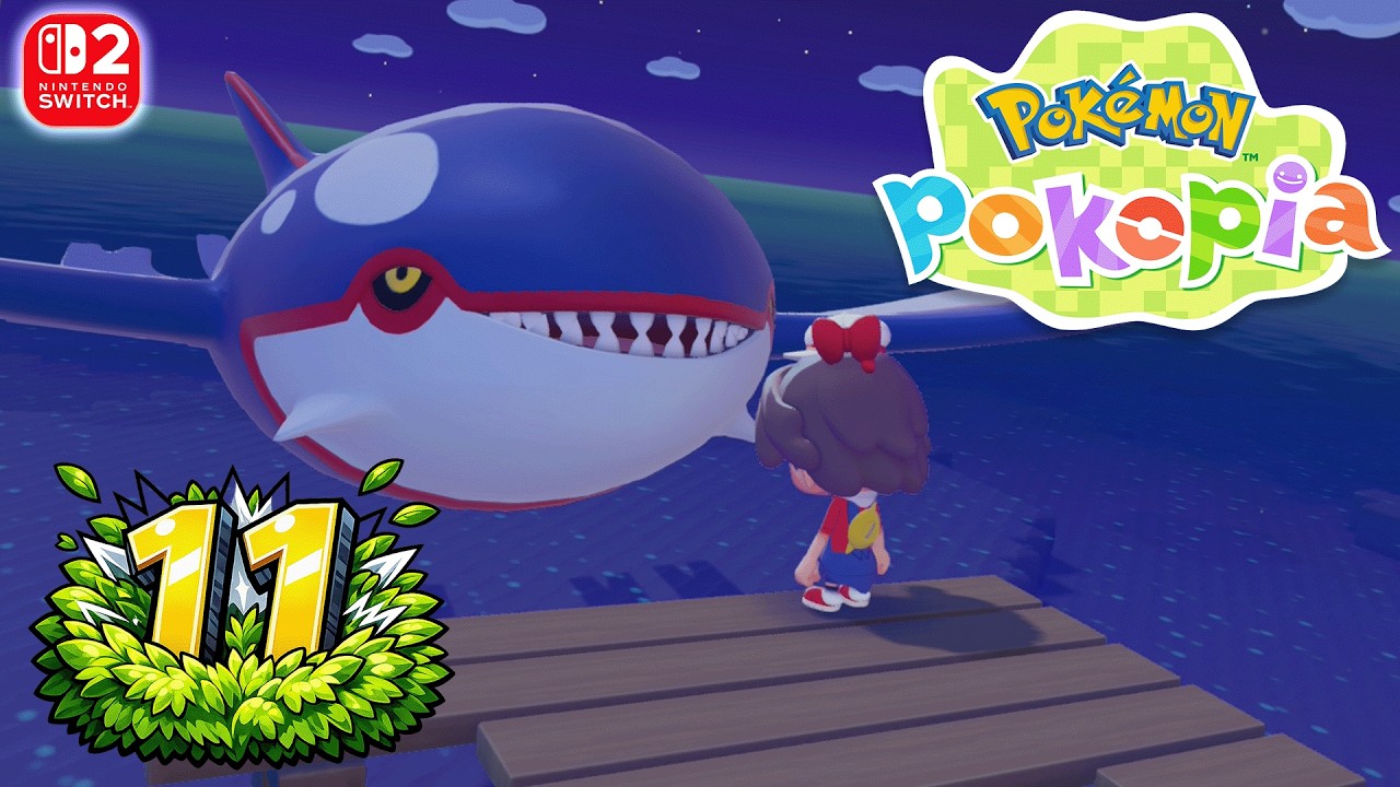POKEMON POKOPIA ! EP.11 ( LET'S PLAY FR ) 🌳 KYOGRE & LA PLUIE !!