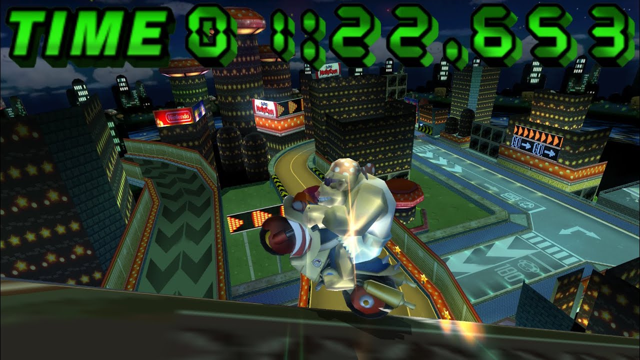 [MKW TAS] GCN Mushroom City - 1:22.653