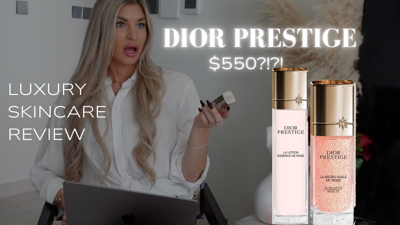 Я КУПИЛА СРЕДСТВА ПО УХОДУ ЗА КОЖЕЙ DIOR PRESTIGE ЗА 550 ДОЛЛАРОВ, ЧТОБЫ ВАМ НЕ ПРИШЛОСЬ ЭТОГО ДЕ...