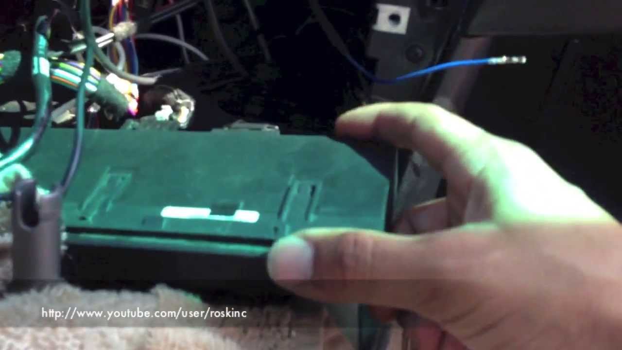 BMW E60 5 series rear sun shade retrofit wiring how to