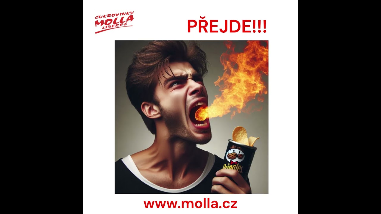 PRINGLES HOT FLAMIN' CHEESE FLAVOUR