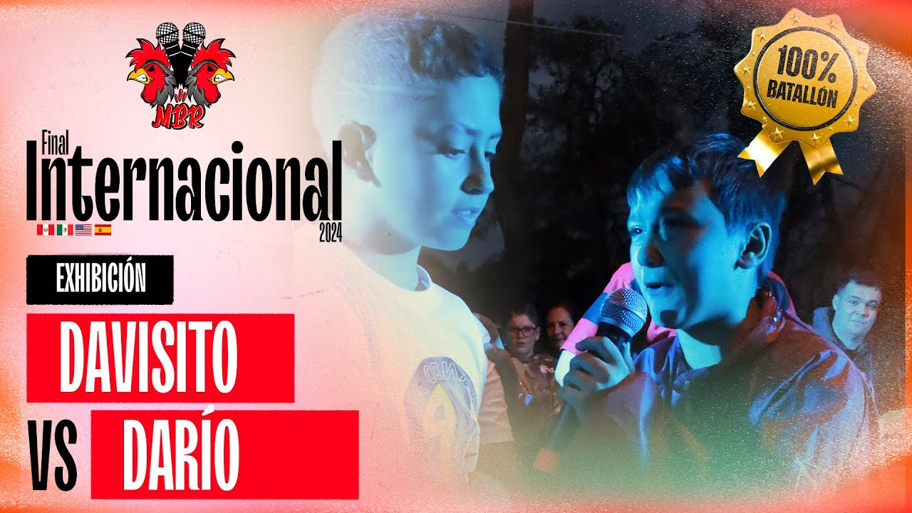DAVISITO VS DARÍO (EXHIBICIÓN) JOVENES PROMESAS DE 10 AÑOS MIRAELBUENRAP INTERNACIONAL 2024