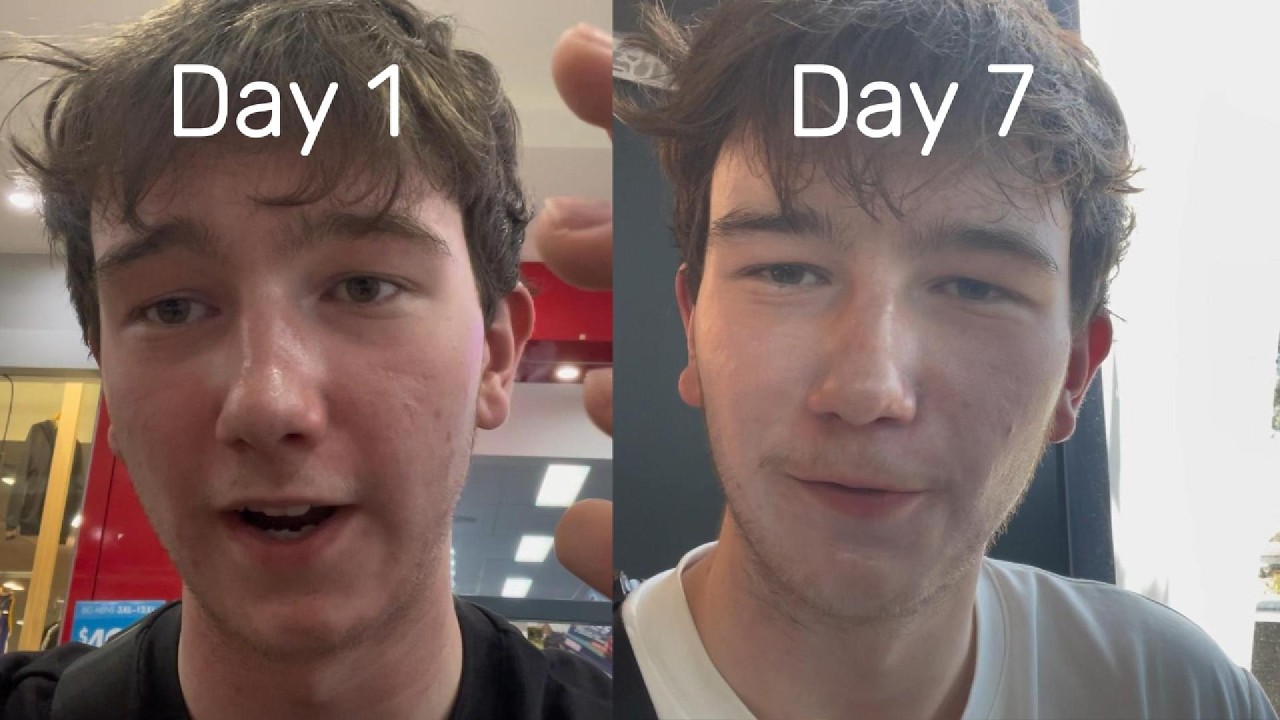 Going to a coffee shop alone, everyday for 7 days