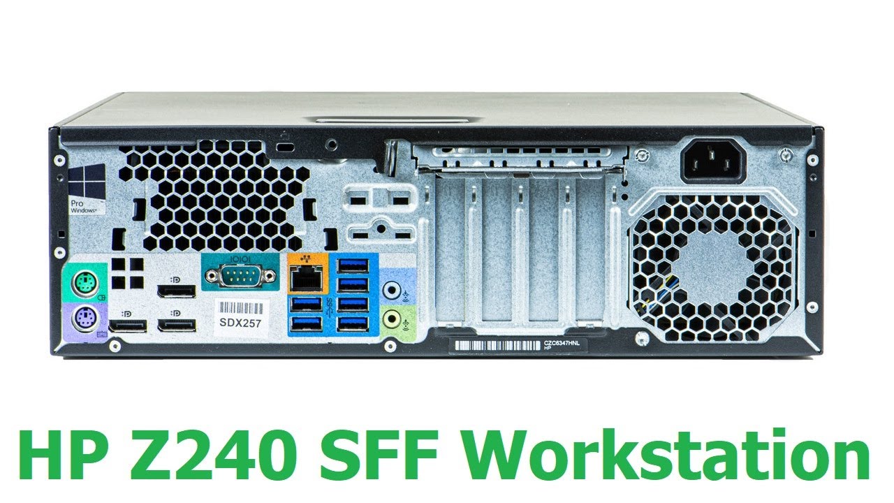 Giới thiệu máy trạm HP Z240 SFF Workstation