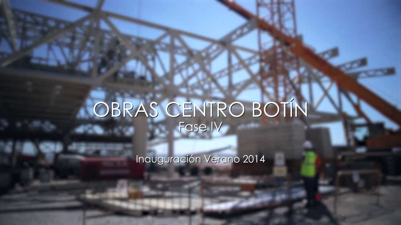 Obras del Centro Botín. Santander, julio-septiembre de 2013