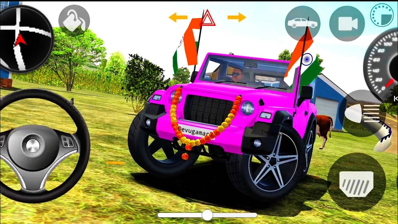 Modified Mahindra Thar Car Games: Indian 🇮🇳Cars (Gadi Wala Game) - Car Game Android Gameplay_#2026