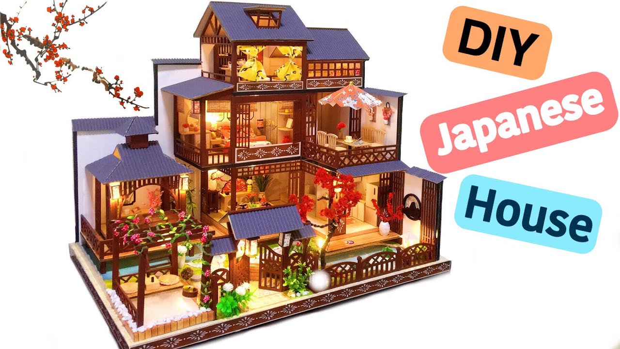 DIY Miniature Dollhouse Kit | Japanese House BIGGEST EVER