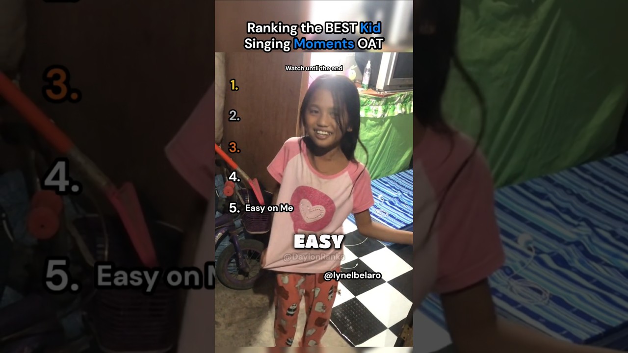 Ranking the BEST Kid Singing Moments OAT