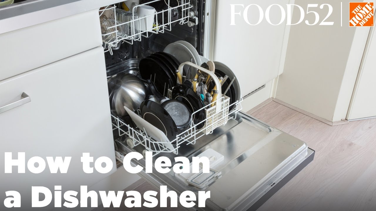 How to Clean a Dishwasher | The Home Depot with @food52