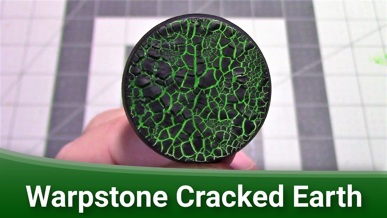 Warpstone Cracked Earth Bases | Painting Guide