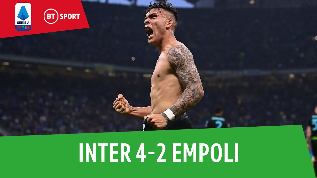 Inter Milan v Empoli (4-2) | Inter Avoid Scare To Return To Top Of The Table | Serie A Highlights