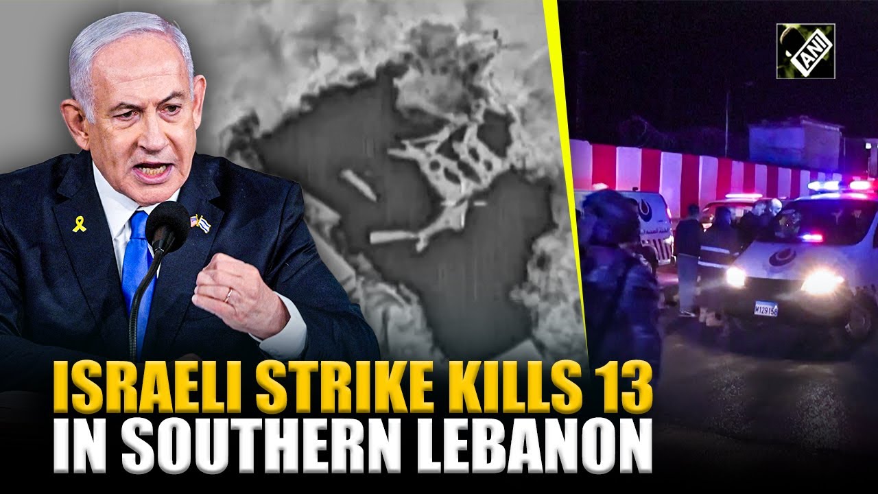 Israeli Strike on Palestinian Refugee Camp in Sidon: 13 Dead, Several Injured