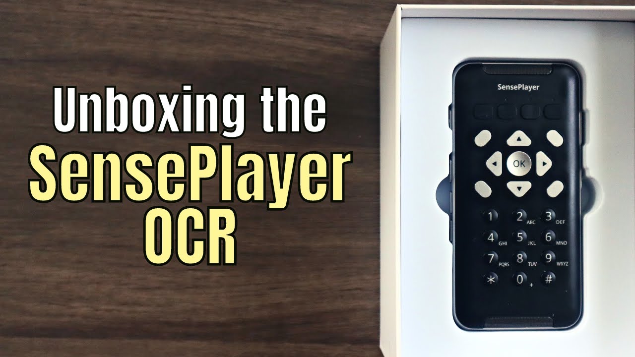 Sense Player OCR by HIMS Unboxing & First Impressions - More than just a book player