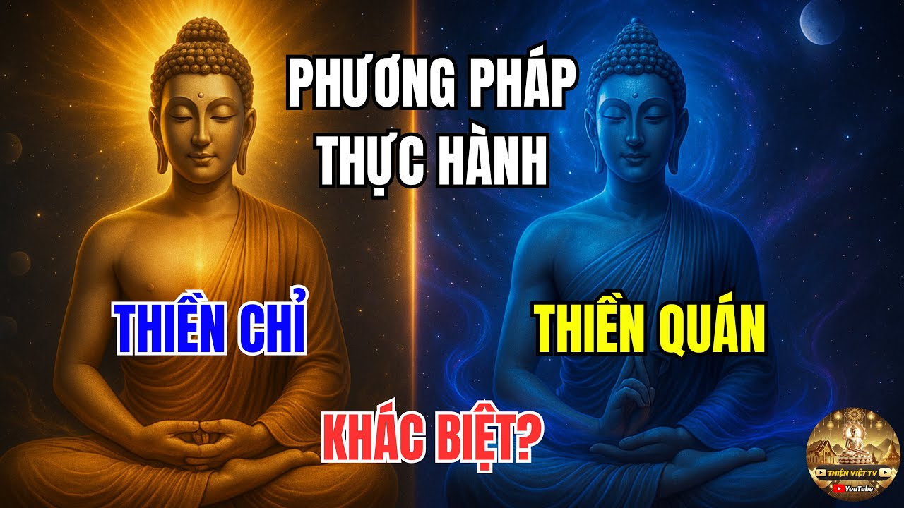 Thiền Chỉ & Thiền Quán: Hiểu Sâu, Điểm Khác Biệt & Phương Pháp Thực Hành?