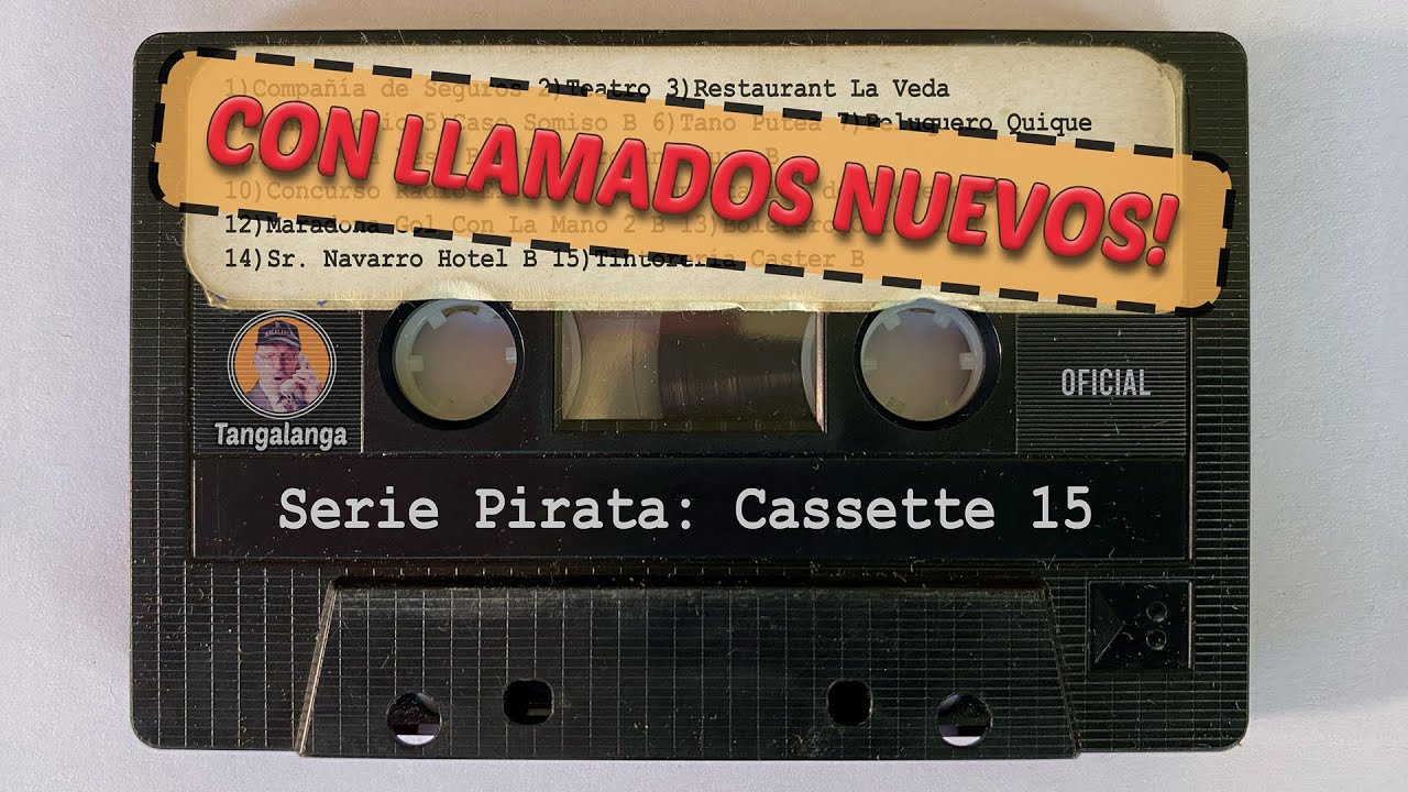 Tangalanga - Serie Pirata - Cassette N&deg; 15
