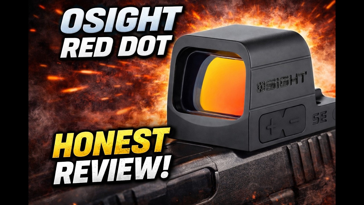 Распаковка коллиматорного прицела O-Sight SE | Первые впечатления