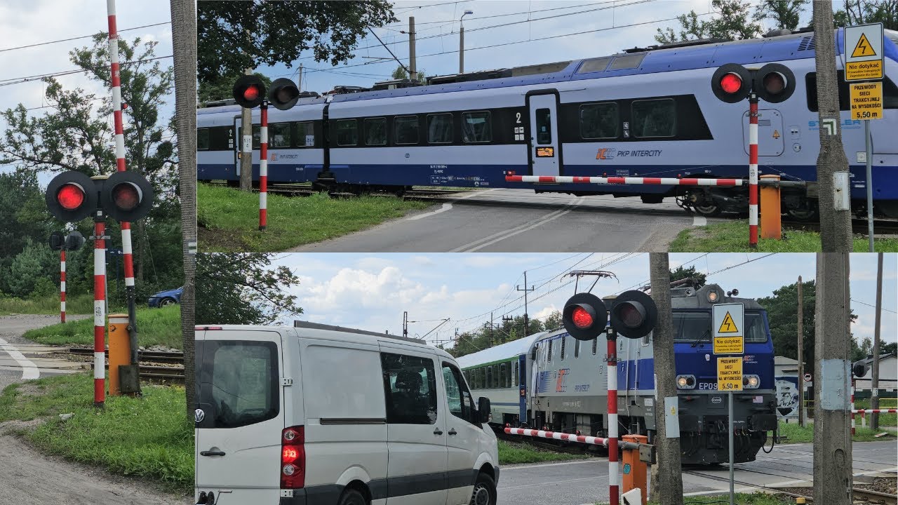 Przejazd kolejowy (SSP)/Railroad crossing, Stolec Kujawski ul. Kujawska