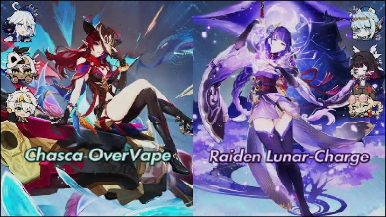 C0 Chasca & C0 Raiden. Spiral Abyss 6.3 | Genshin Impact Luna lV