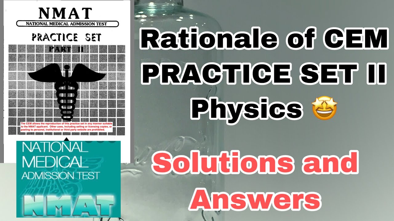 NMAT Practice Test Rationale CEM/2014