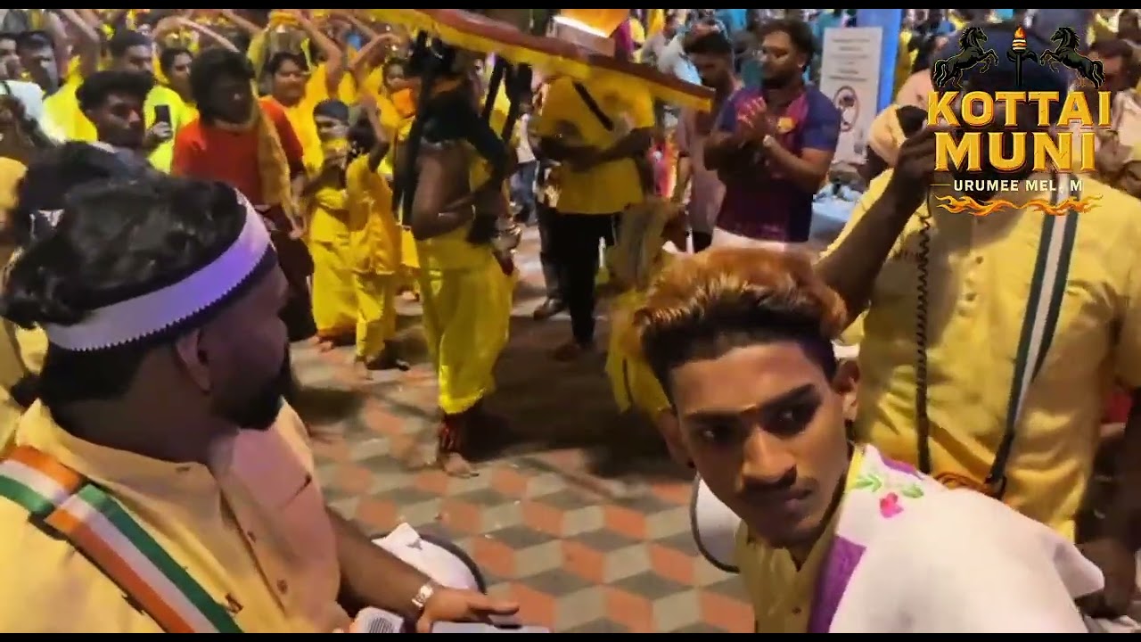 KOTTAI MUNI URUMI MELAM BOOKING AT BATUCAVES | THAIPUSAM 2026 | KAVADI VASIPU 