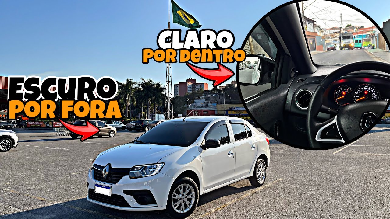 COLOQUEI INSUFILM NO RENAULT LOGAN✅
