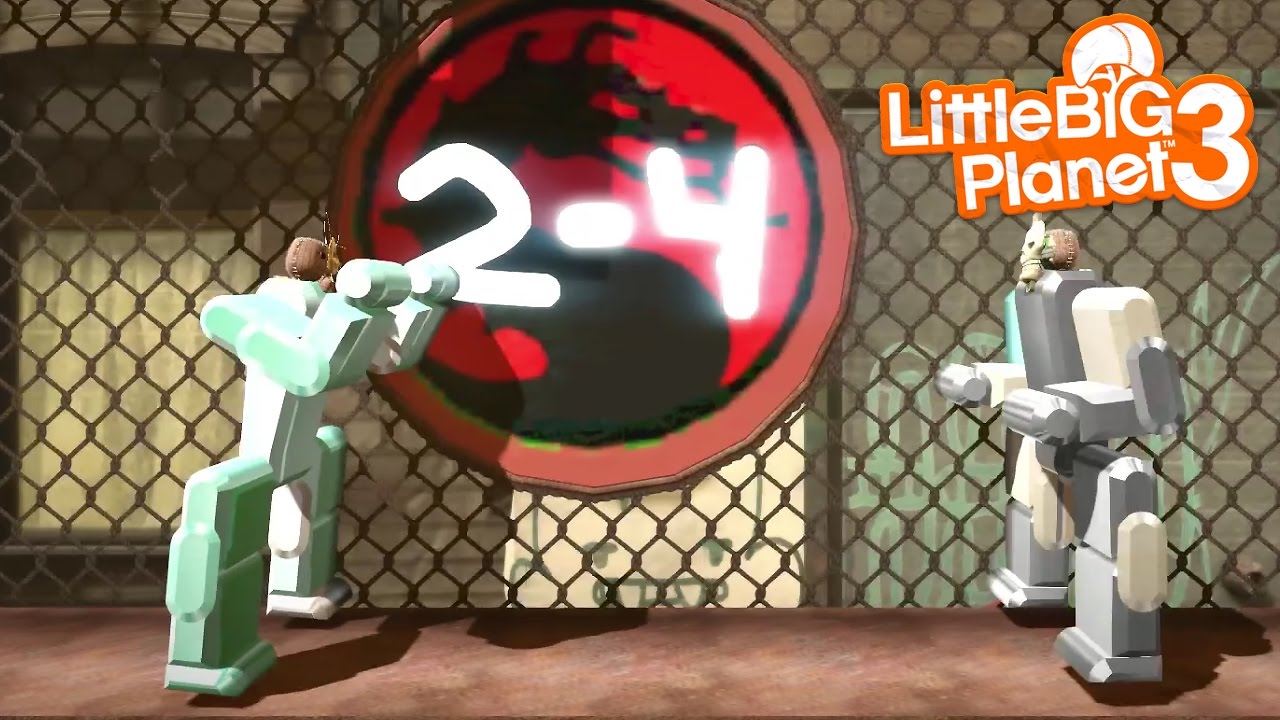 LittleBIGPlanet 3 - Iron Sumo Wrestling & Mortal Combat Robot [Playstation 4]