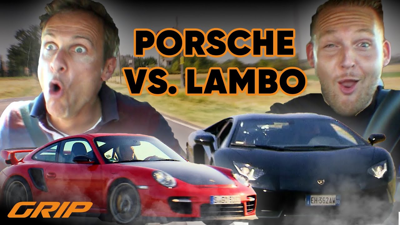 Aventador 🆚 GT2 RS: Brachialer V12 gegen Turbo-Power - Wer dominiert? | GRIP