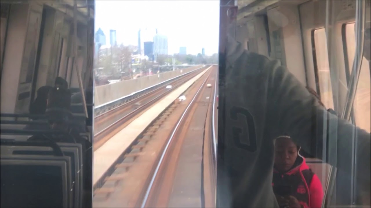MARTA Red Line Ride from Airport Station to North Springs Station: March 13th 2019