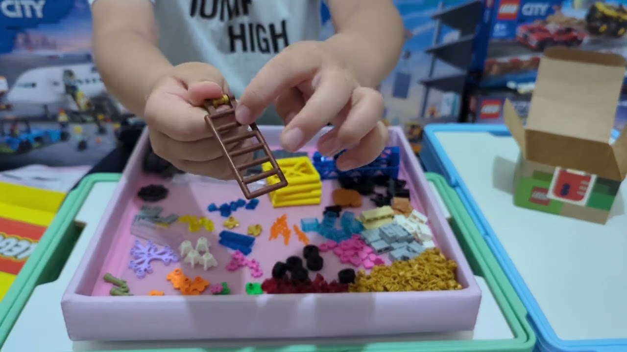 LEGO樂高旗鑑店自由配零件盒---小盒零件組開箱
