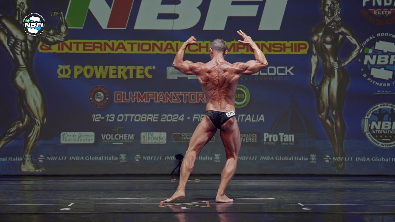 Parte 14 - 16° Campionato Nazionale NBFI - MEN'S BODYBUILDING OVER 50