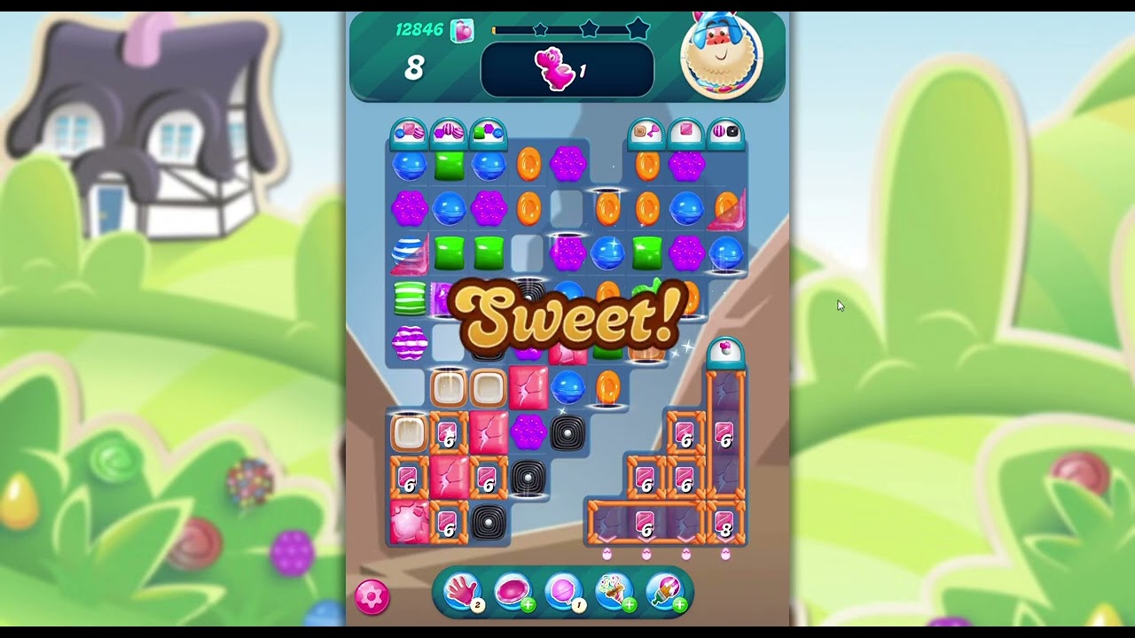 Candy Crush Saga level 12846