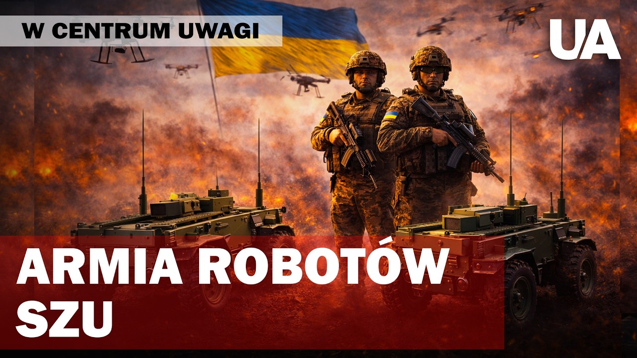 UKRAIŃSKIE TECHNOLOGIE + SI: Jak naziemne kompleksy robotyczne POWSTRZYMUJĄ rosyjską armię