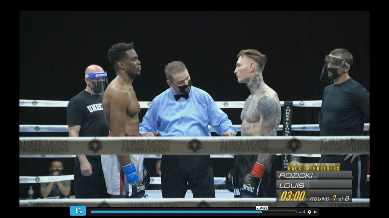 Sylvera Louis vs Ryan Rozicki