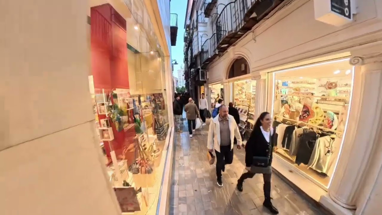 Walking Through Beautiful Málaga, Spain 🇪🇸 | Relaxing City Walk & Street Views
