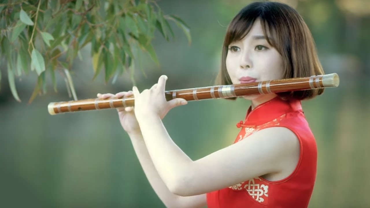 1 ชั่วโมง กับ❤อาหมวยแก้มซาลาเปา【8】❤เป่าขลุ่ยจีน ❤❤Dong Min❤  Dizi Chinese bamboo flute