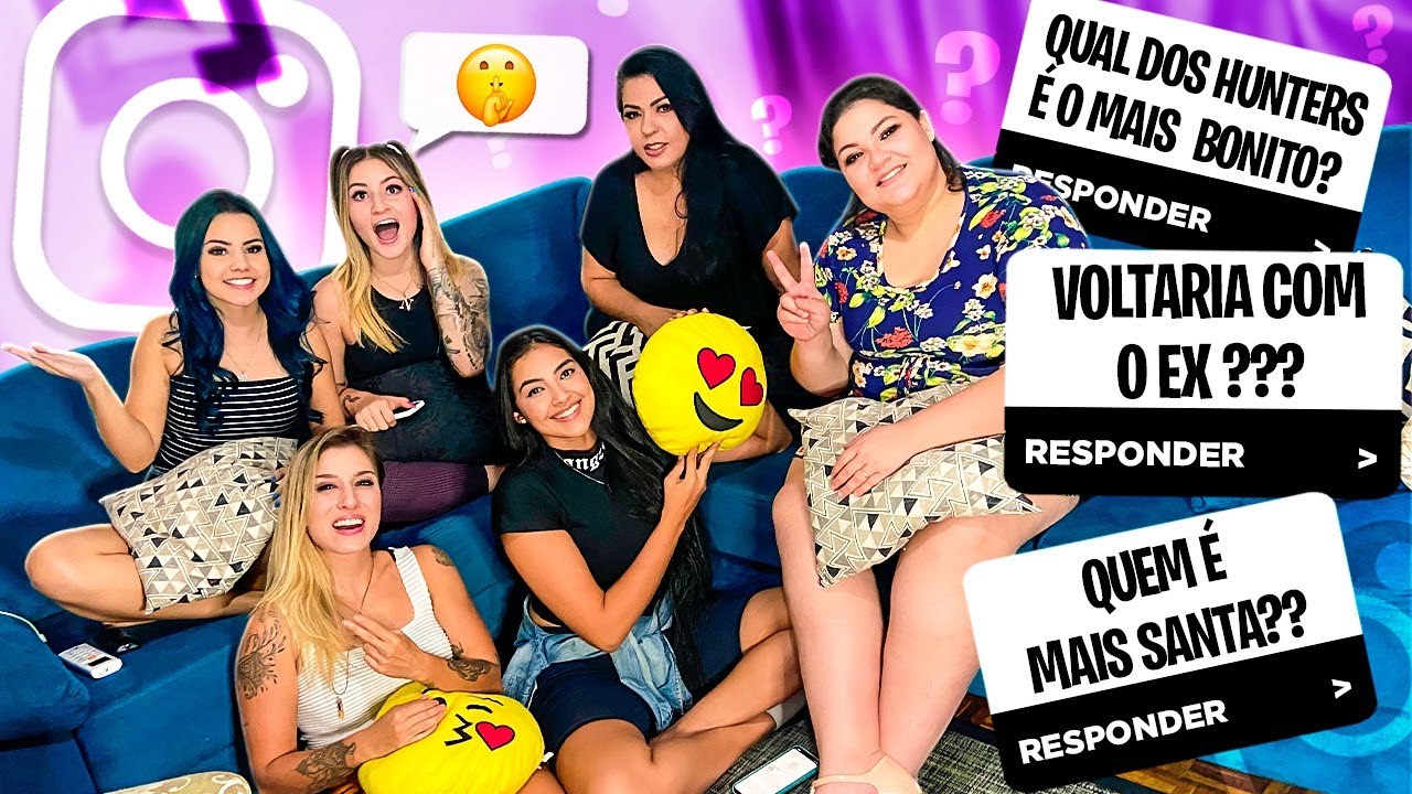 PERGUNTAS POLÊMICAS COM AS INTEGRANTES DA CASA 😲