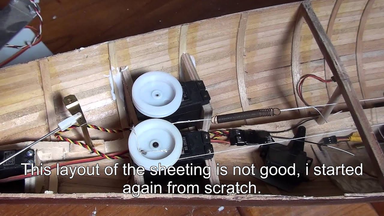 12 Metre Sailboat - From Static to RC Model - part 3