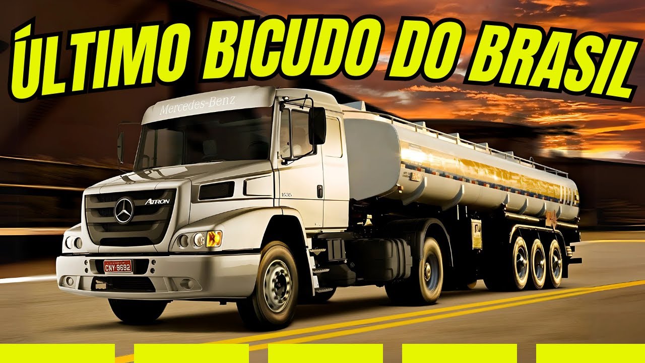 ATRON 1635 | DEIXOU SAUDADES NAS ESTRADAS, ÚLTIMO CAMINHÃO BICUDO DO BRASIL