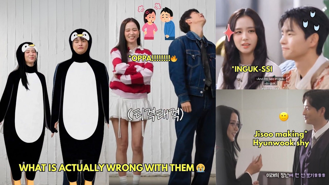 Jisoo convinces Inguk that he's wrong every time they don't match & he gets convinced... love them😭🤣
