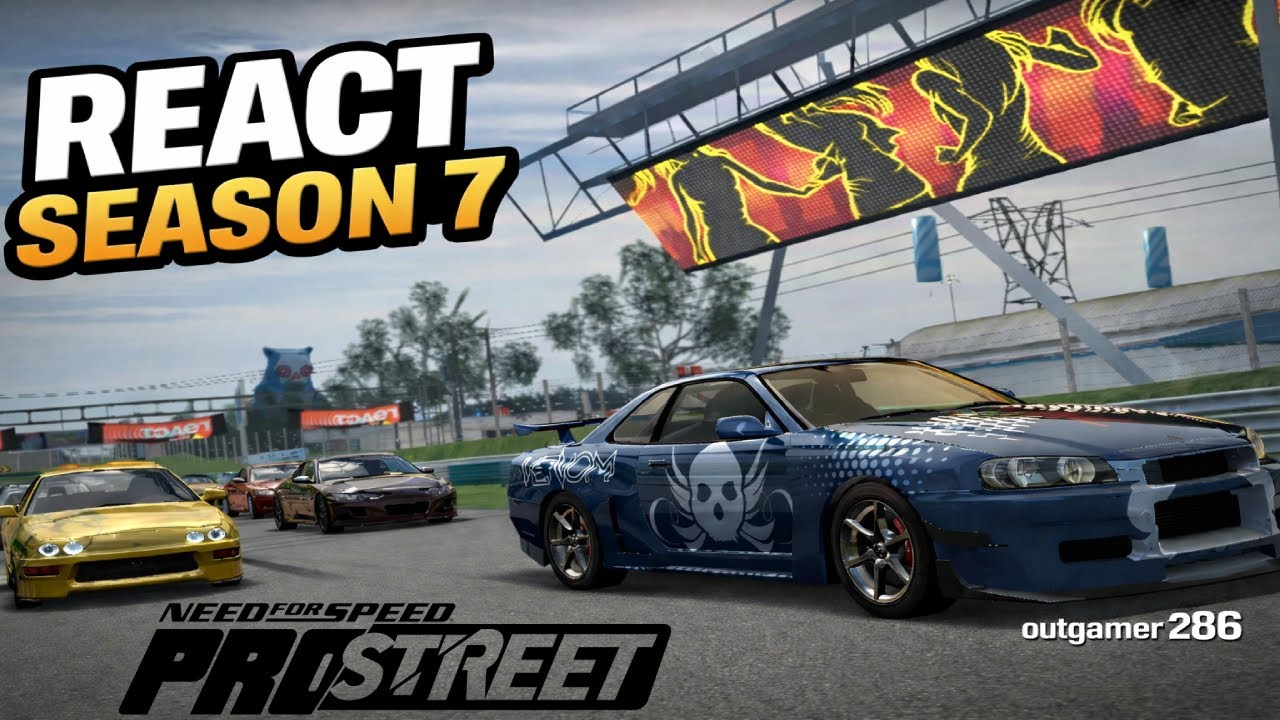 Need for Speed ProStreet – Season 7 | Autopolis II & Mondello Park II | REACT Races | OutGamer286
