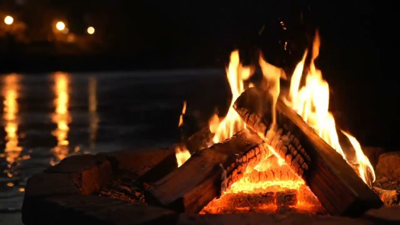 Peaceful Firelight Ambience for Deep Calm