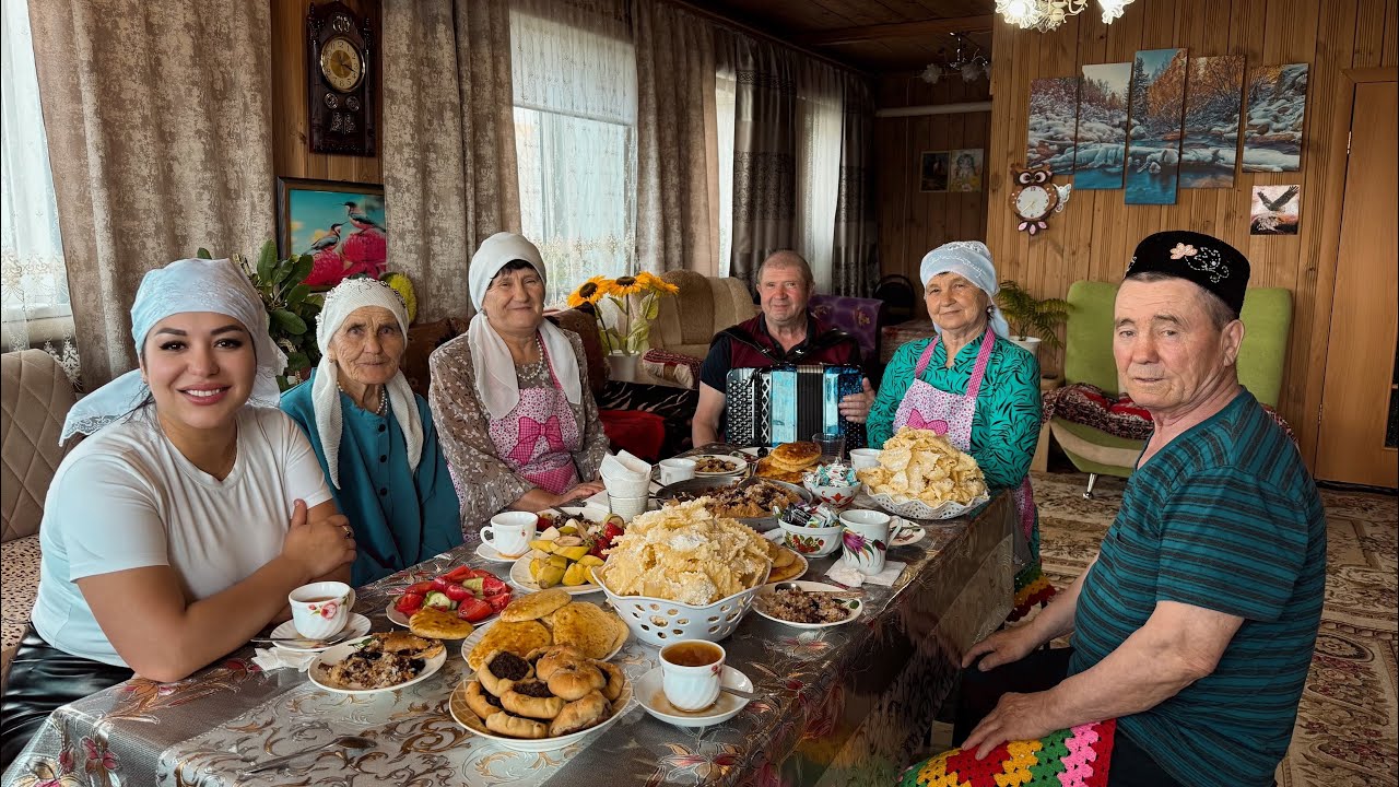 ТАТАРСТАН! Как сейчас живут ТАТАРЫ В ДЕРЕВНЕ?  Сельская ЖИЗНЬ, балиш, блины, хворост