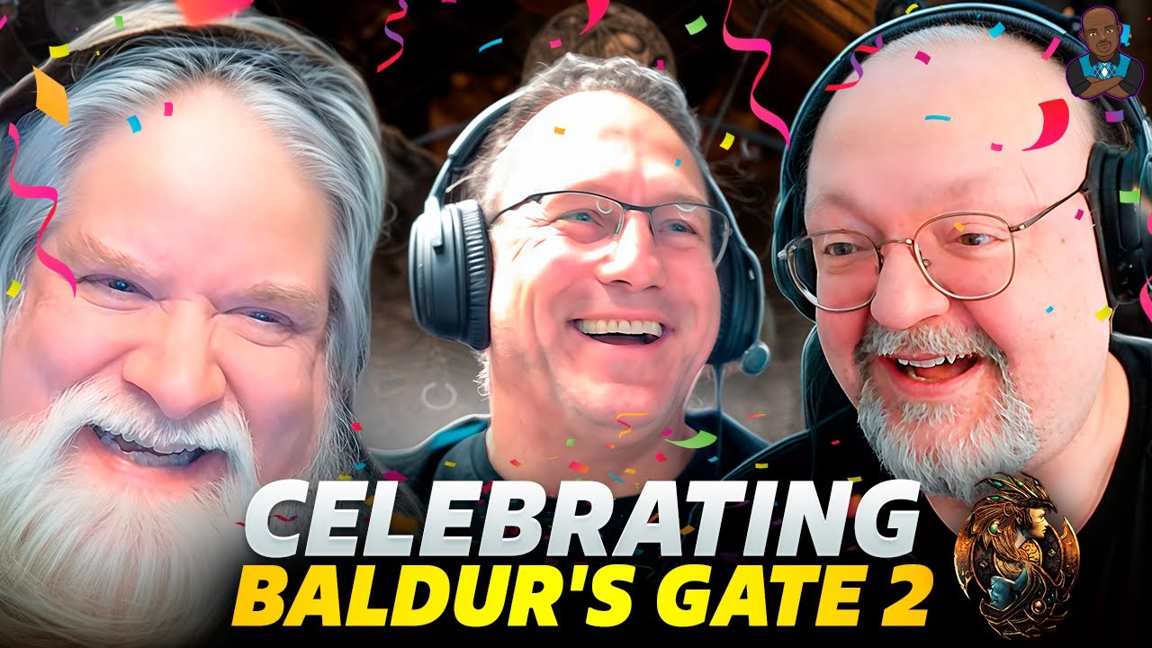 Celebrating 25 Years Of Baldur's Gate 2: Part 1 w/ @edgreenwoodofficial, David Gaider & Trent Oster
