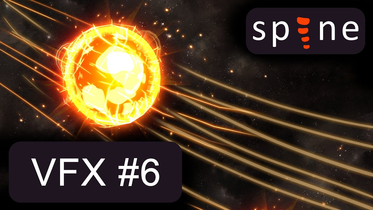Spine 2D: VFX #6 | Финальная полировка Sun FX
