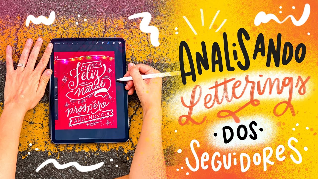 Analisando Letterings de seguidores | Karol Stefanini