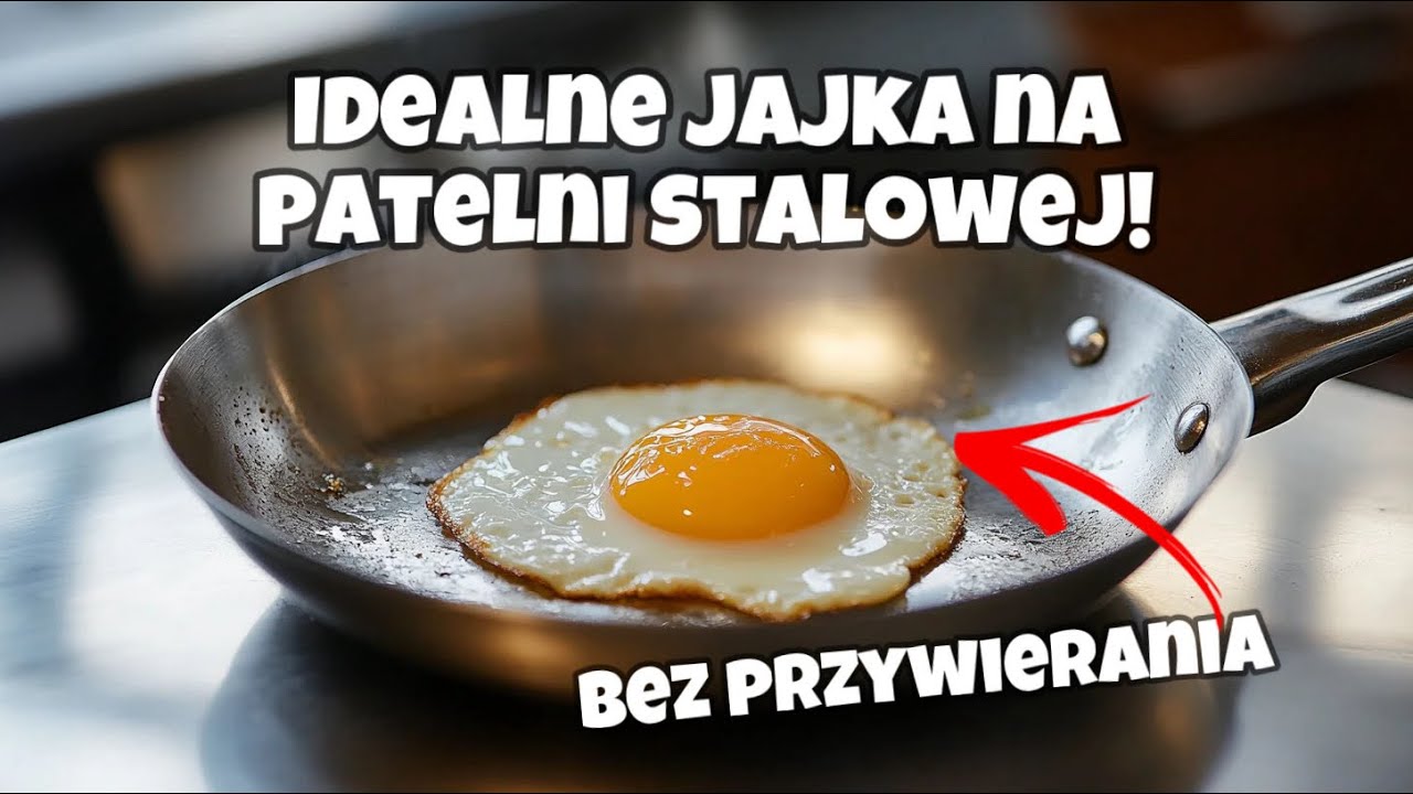 Idealne jajka na patelni ze stali nierdzewnej (bez przywierania)