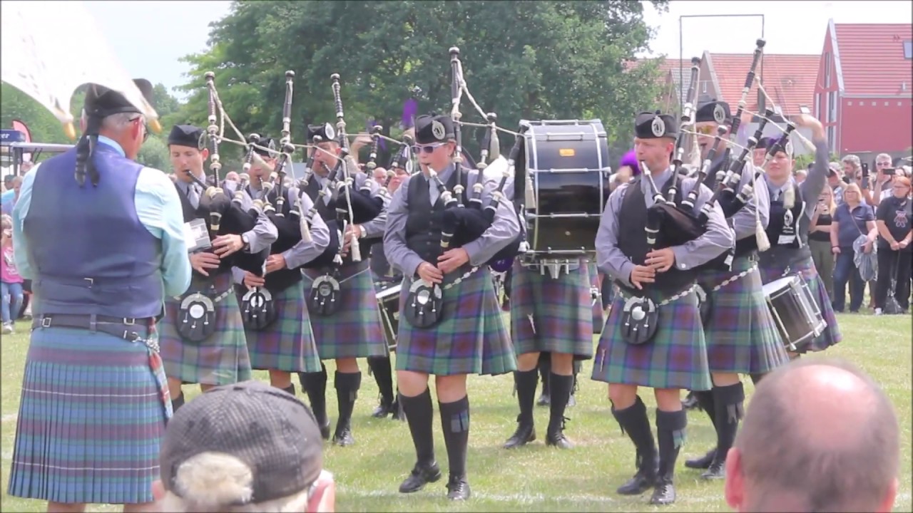 Xanten 2018 - Ghent District Highlanders Pipe Band