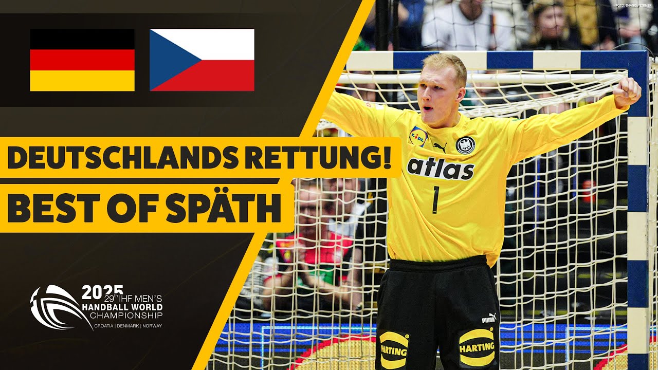Deutschland - Tschechien | Best of David Sp&auml;th - Vorrunde, M&auml;nner-WM 2025 | SDTV Handball